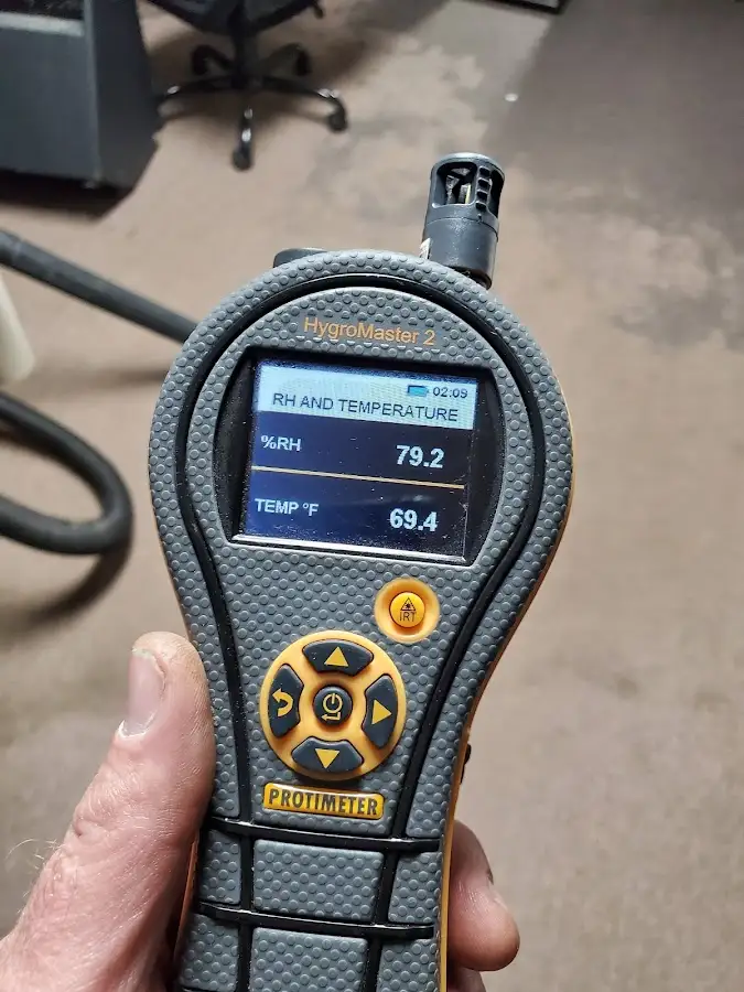 Moisture meter humidity assessment for Mold Remediation & Removal in Mechanicsville
